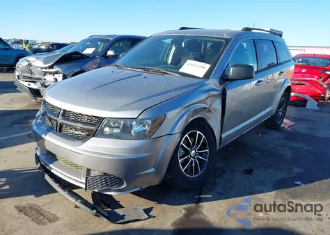 2018 Dodge Journey Se from USA, damaged, VIN 3C4PDCAB7JT474147